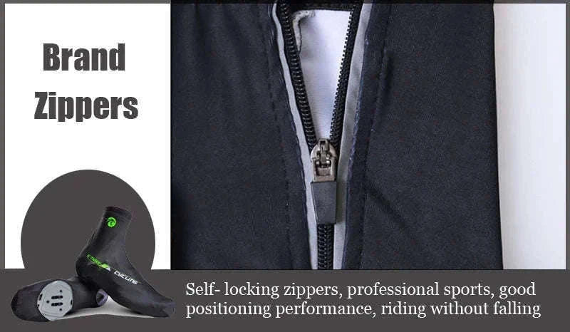 Winter Cycling Shoe Covers with Thermal Fleece-XM-ZPXT-20602 / L