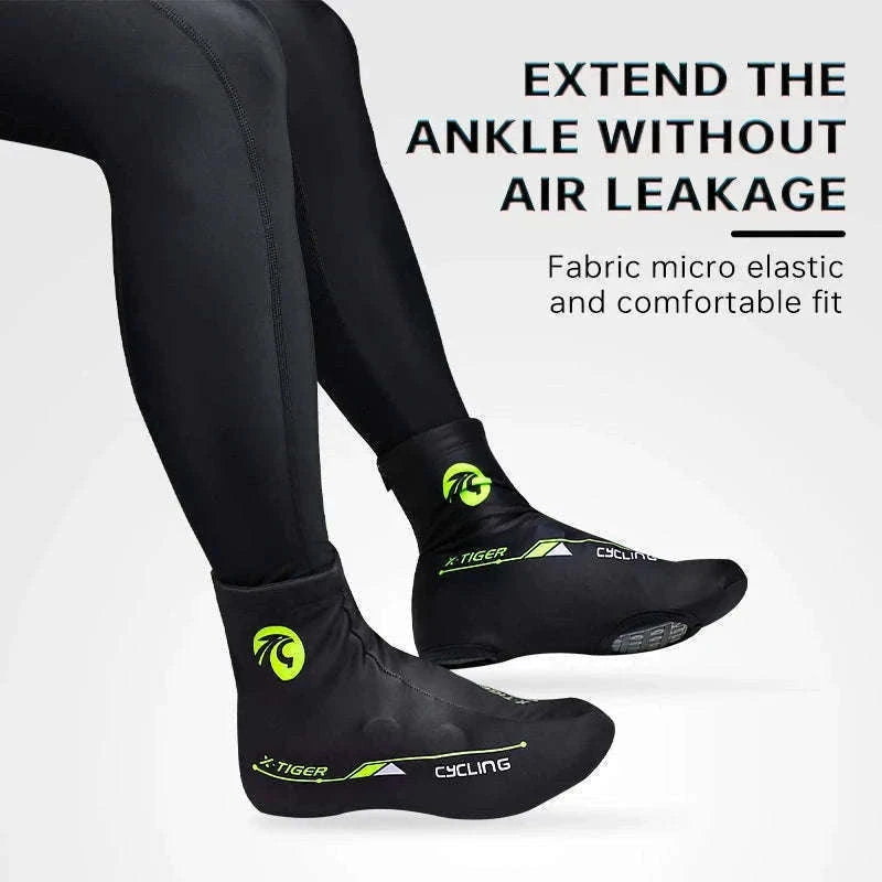 Winter Cycling Shoe Covers with Thermal Fleece-XM-ZPXT-20602 / L
