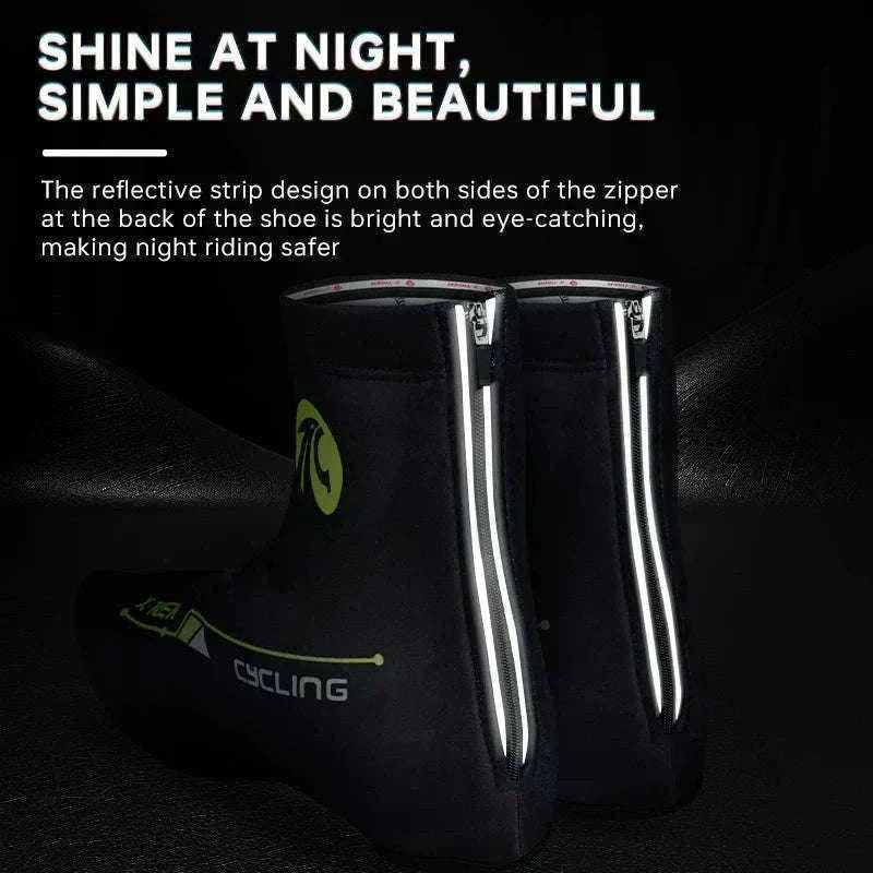Winter Cycling Shoe Covers with Thermal Fleece-XM-ZPXT-20602 / L