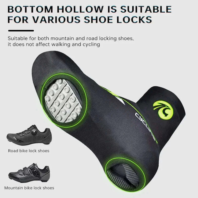 Winter Cycling Shoe Covers with Thermal Fleece-XM-ZPXT-20602 / L