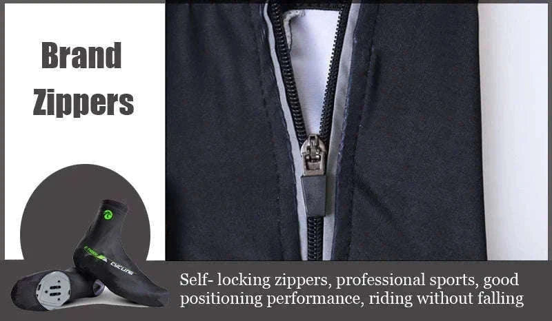 Winter Cycling Shoe Covers with Thermal Fleece-XM-ZPXT-20602 / L