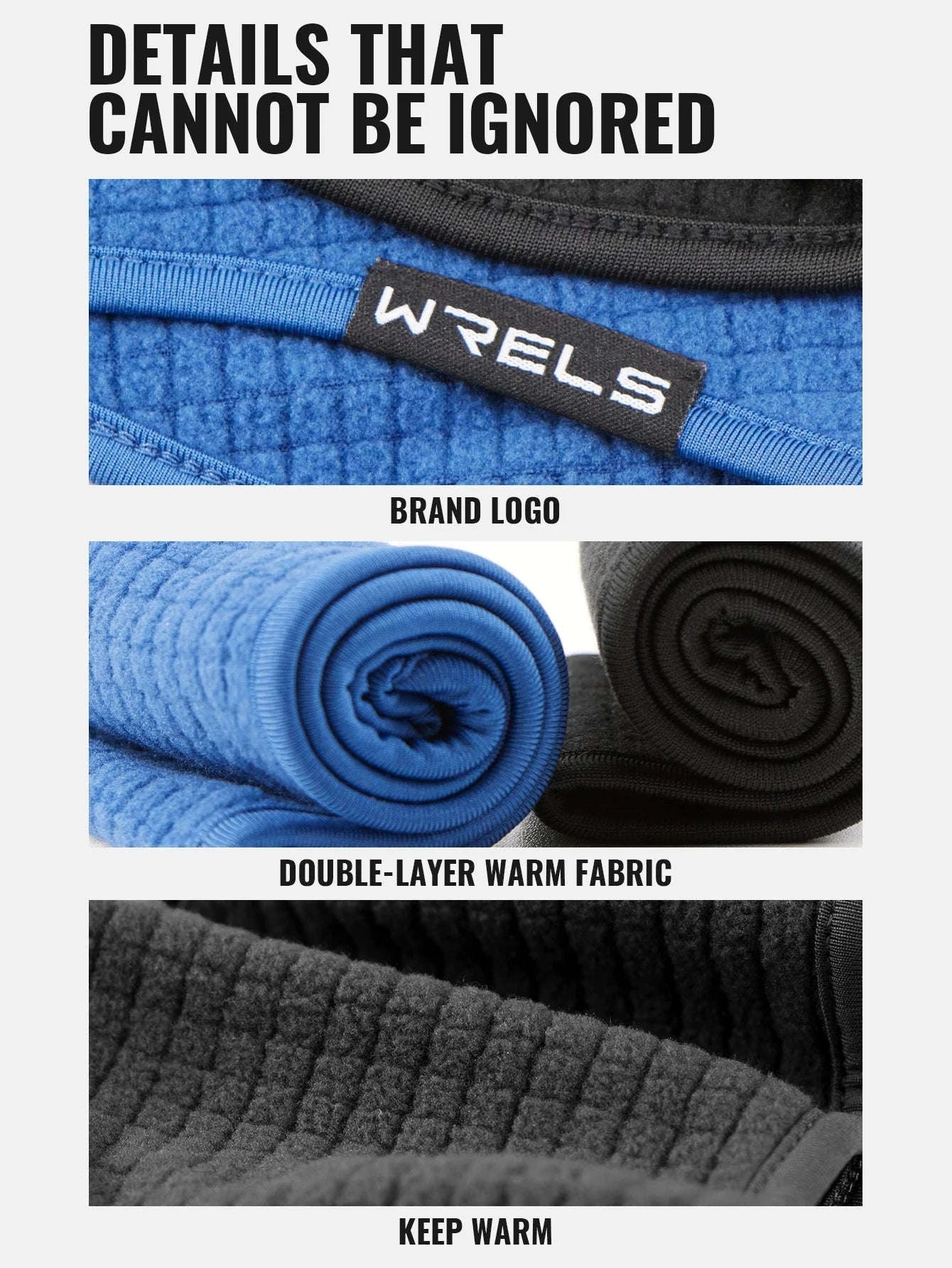 Winter Ear Warmers Headband for Cold-Weather Sports-1pc blue