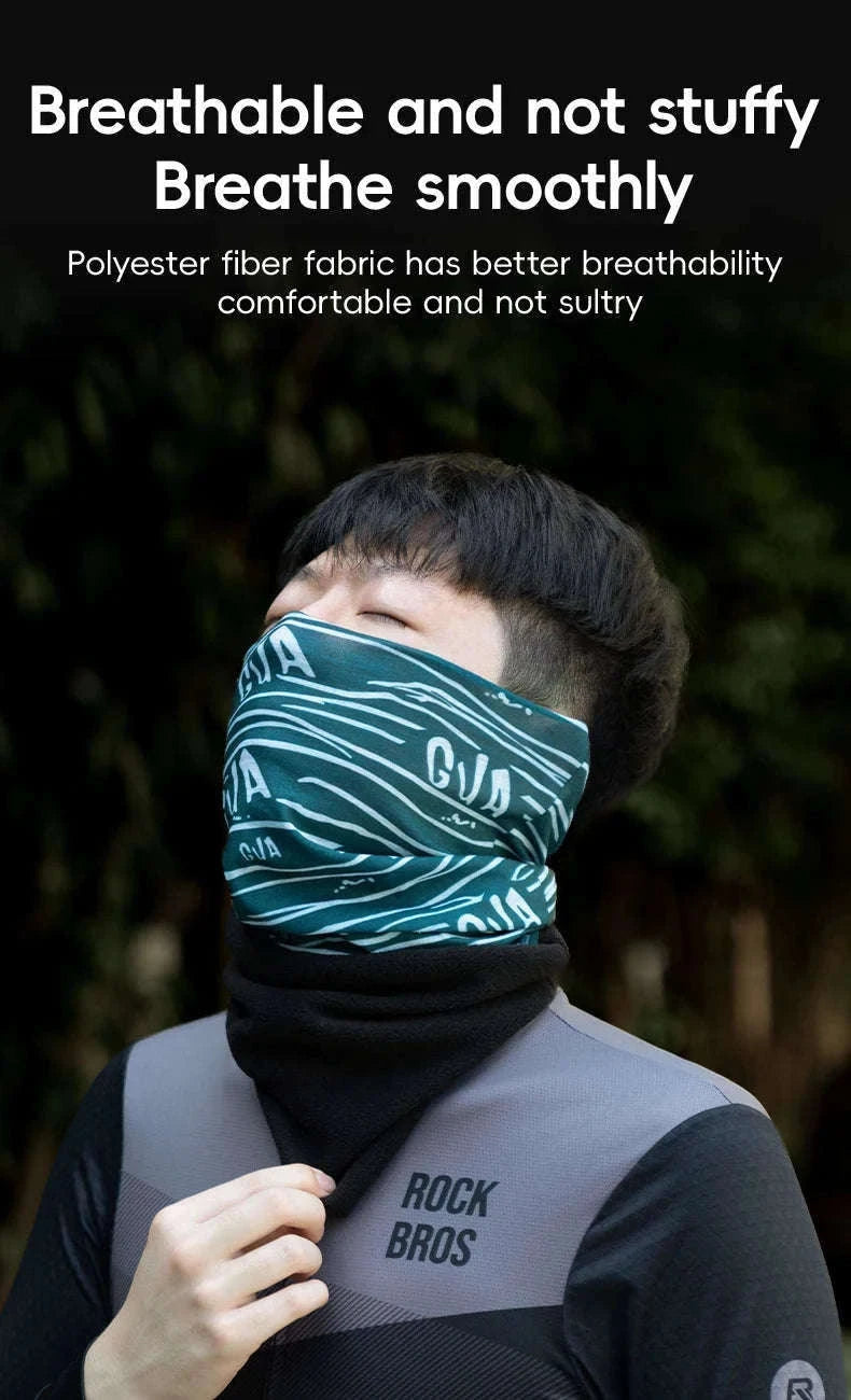 Winter Fleece Balaclava Face Mask for Cycling, Skiing & Outdoor Use-ZRTJ-003