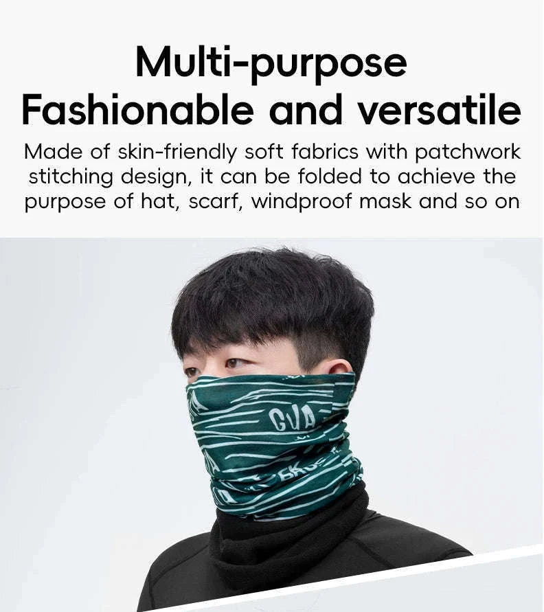 Winter Fleece Balaclava Face Mask for Cycling, Skiing & Outdoor Use-ZRTJ-003
