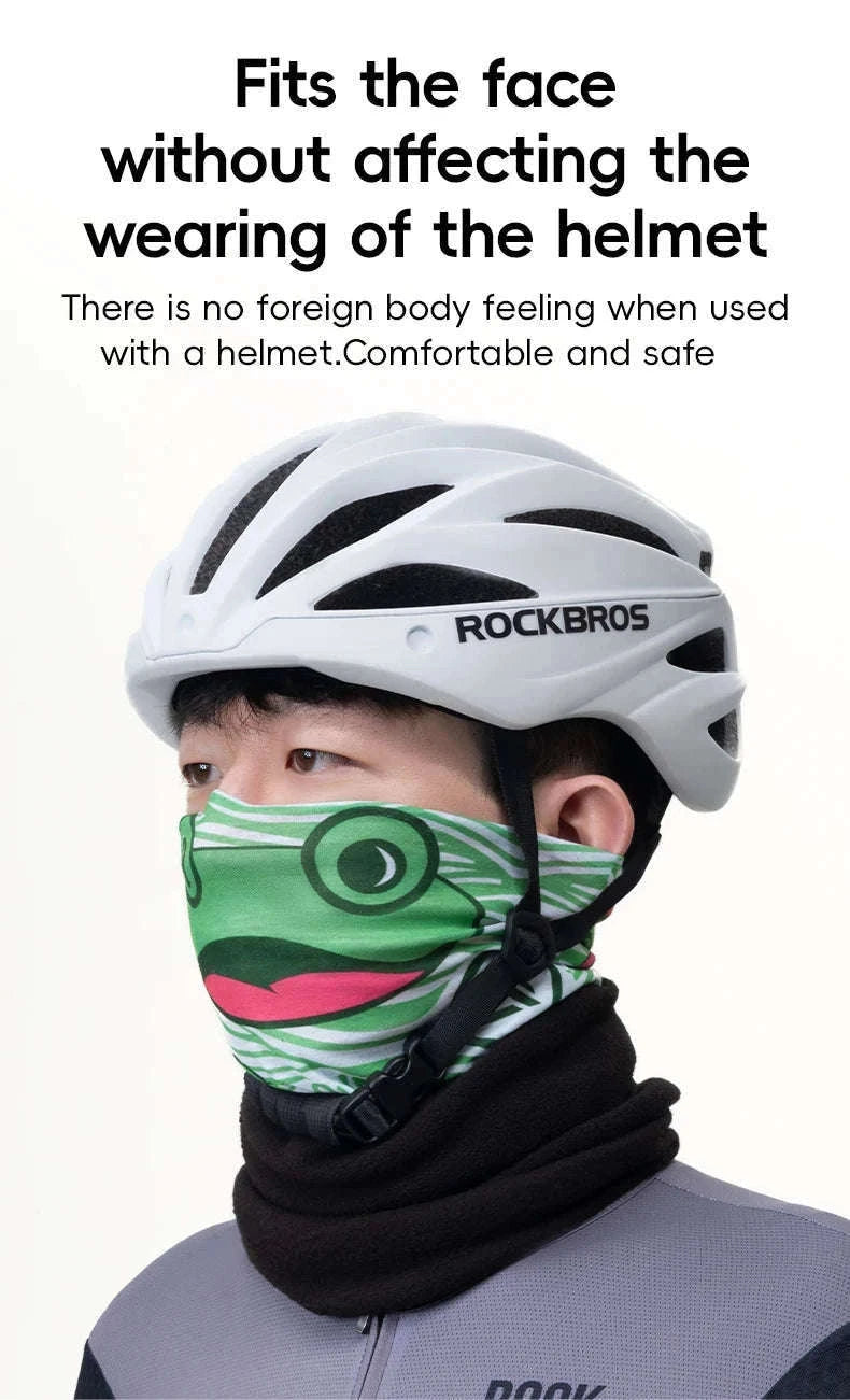 Winter Fleece Balaclava Face Mask for Cycling, Skiing & Outdoor Use-ZRTJ-003