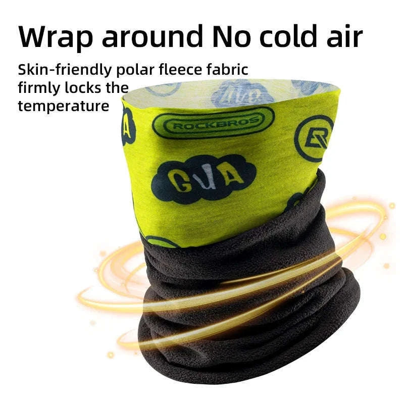 Winter Fleece Balaclava Face Mask for Cycling, Skiing & Outdoor Use-ZRTJ-003