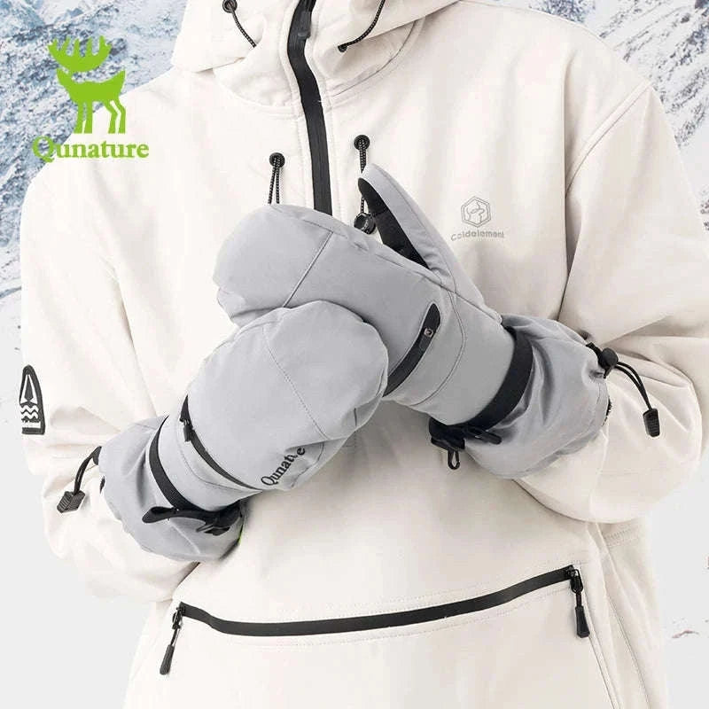 Winter Ski Gloves Waterproof Touchscreen Non-Slip Windproof Warm-014-S345-PK / XL