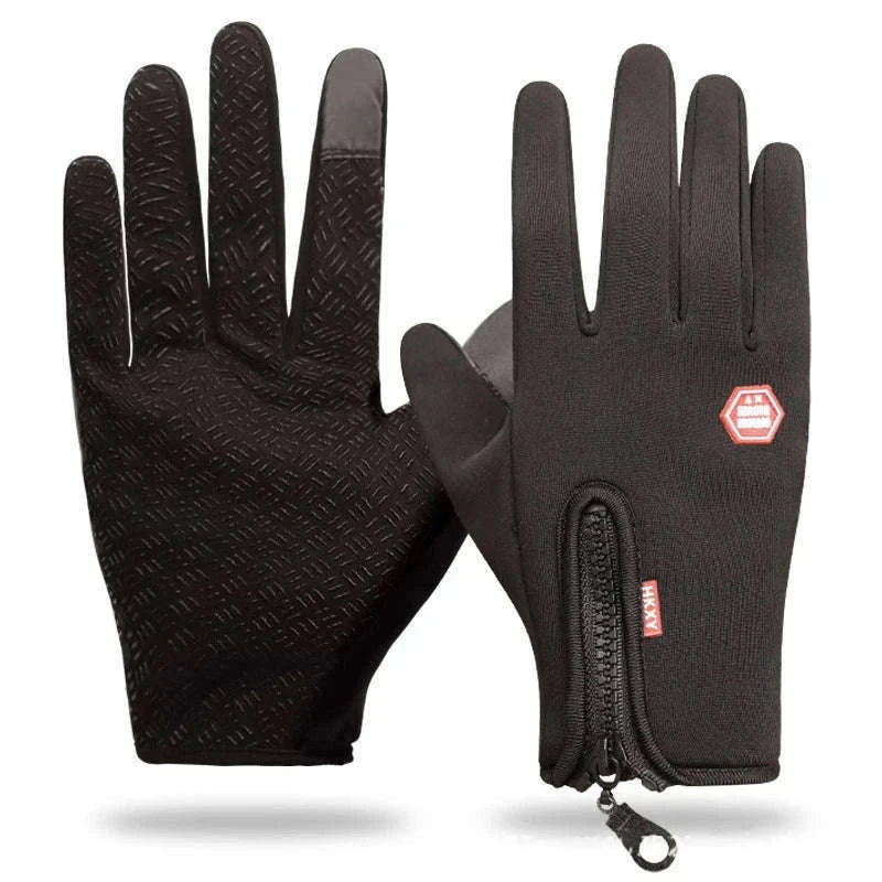 Winter Warm Touchscreen Cycling Gloves for Cold-Weather Control-Upgrade Orange / S