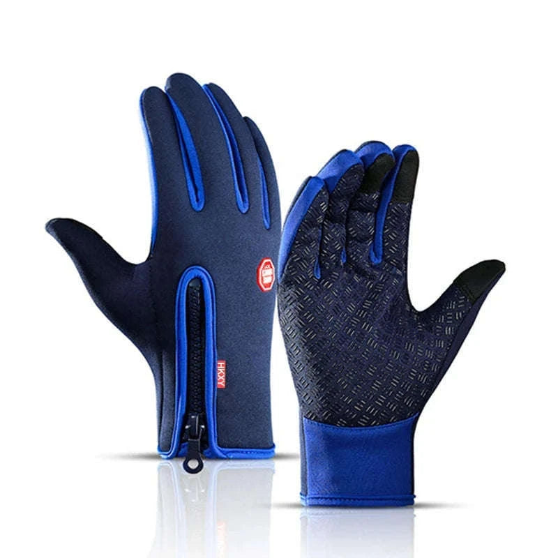 Winter Warm Touchscreen Cycling Gloves for Cold-Weather Control-Upgrade Orange / S