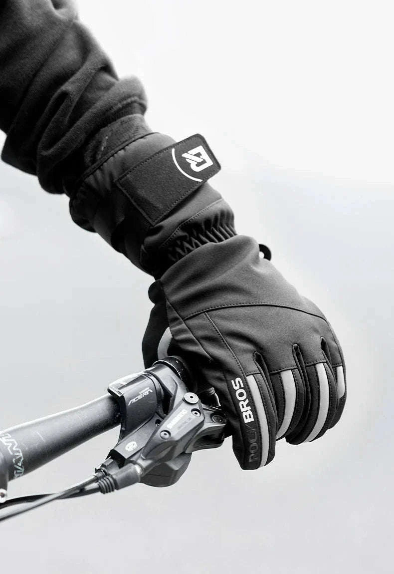 Winter Waterproof Ski & Motorcycle Gloves with Thermal Insulation-16410241 / XL