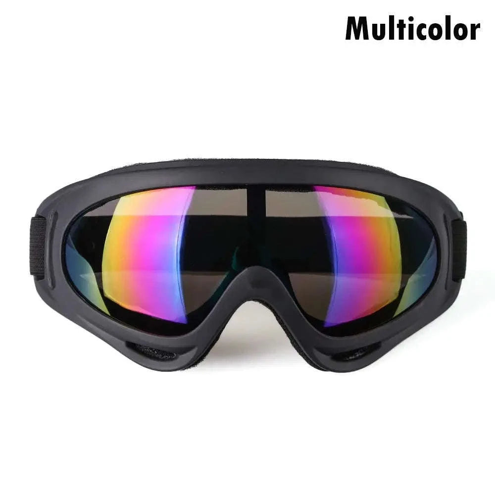 Winter Windproof Anti-Fog Ski Goggles-yellow
