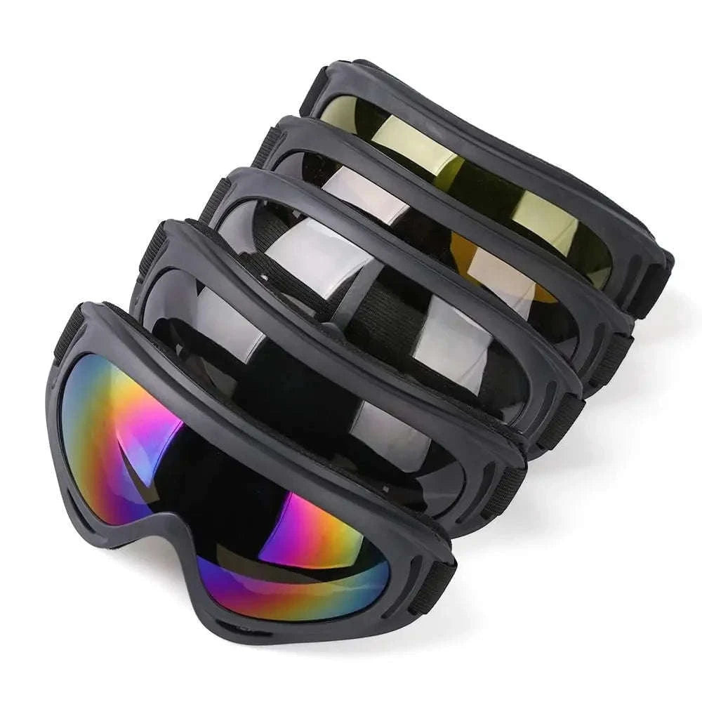 Winter Windproof Anti-Fog Ski Goggles-yellow