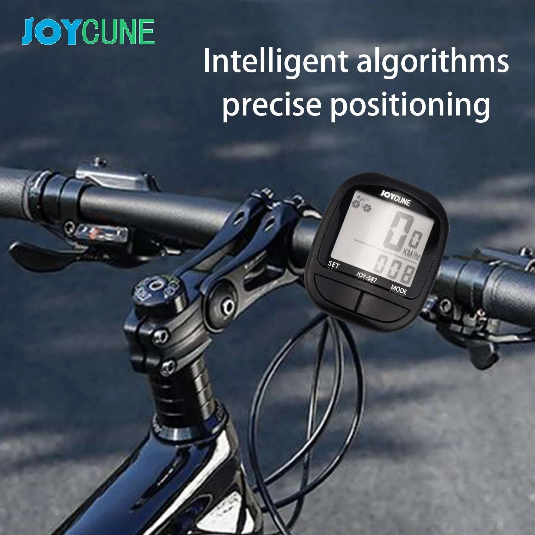 Wired Waterproof Bike Computer-Black