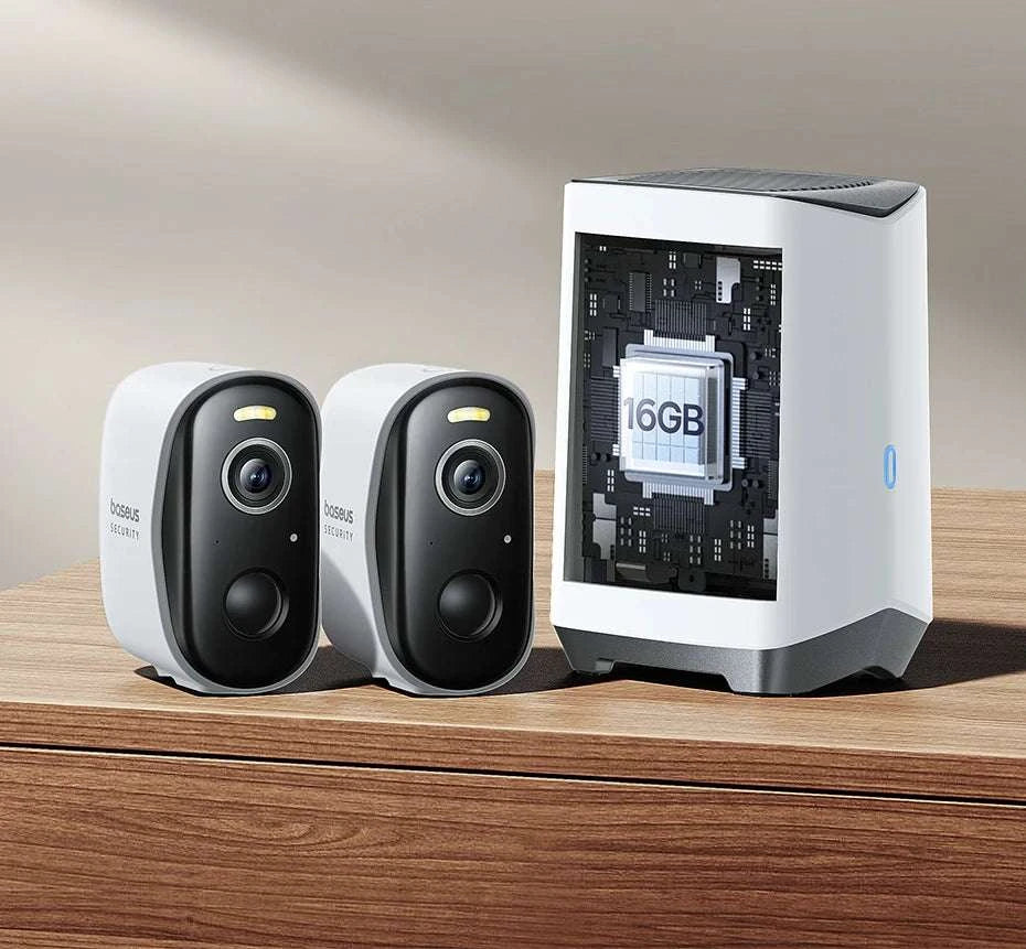 Wireless 2K Security Camera System with 210-Day Battery (2-Cam Kit)-2-Cam Kit / EU Plug / China Mainland