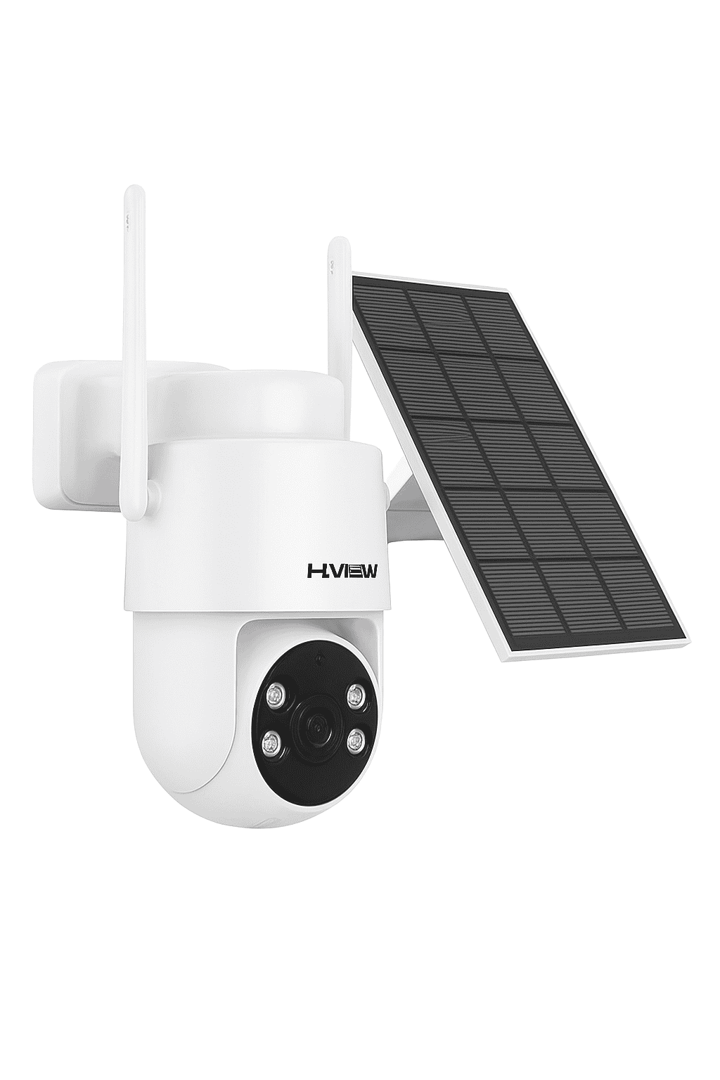 Wireless 3MP Solar Security Camera with PTZ, Color Night Vision-United States