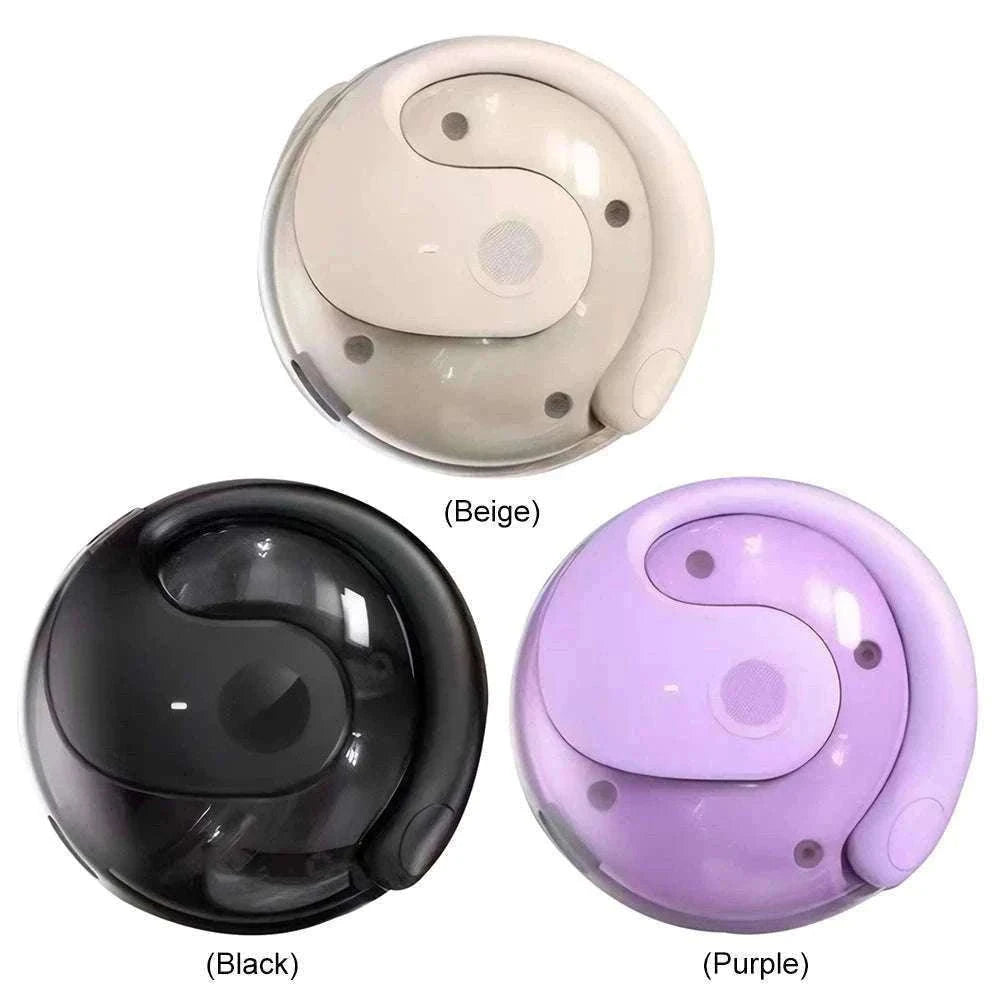 Wireless AI Real-Time Language Translation Earbuds, 144 Languages-White / China Mainland