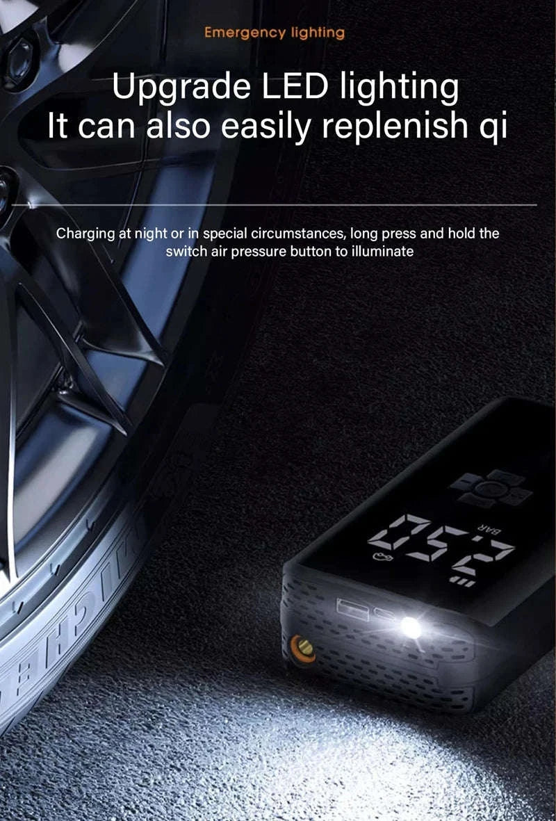 Wireless Air Compressor Portable Electric Pump-Style 2