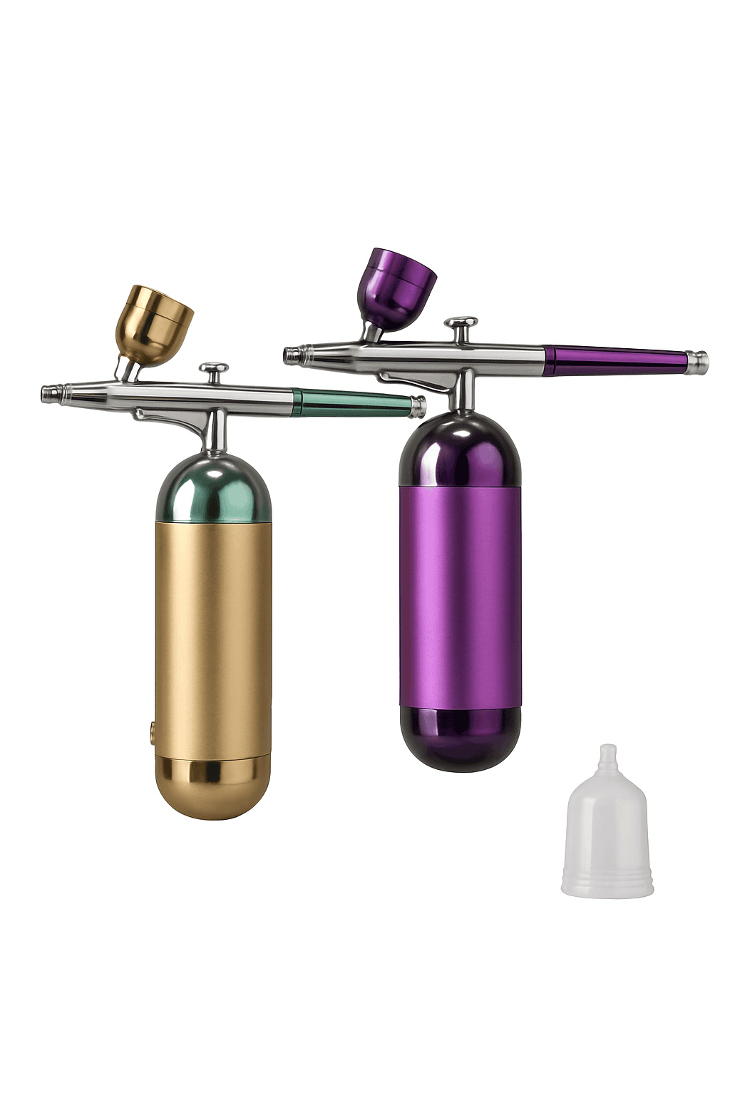 Wireless Airbrush Spray Gun for Smooth, Controlled Painting-Green