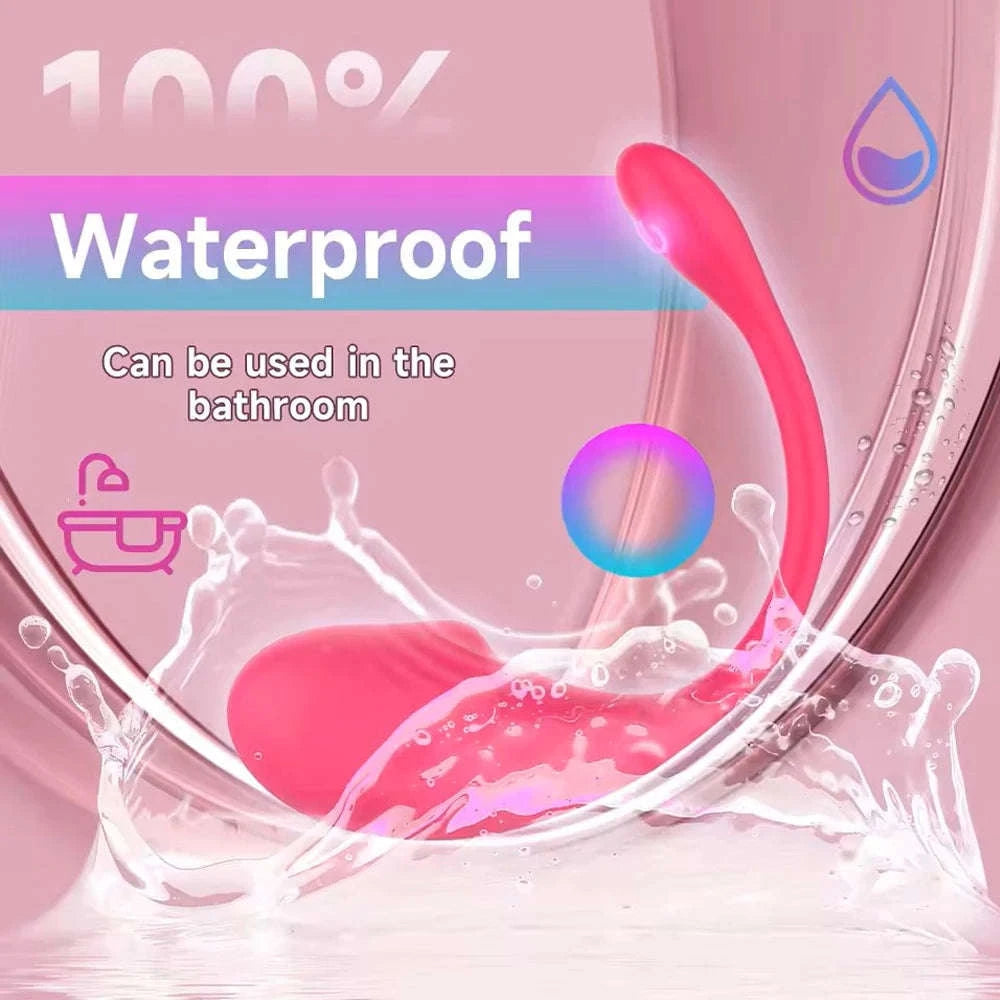 Wireless Bluetooth App Vibrator for Discreet Pleasure-Purple Vibrator