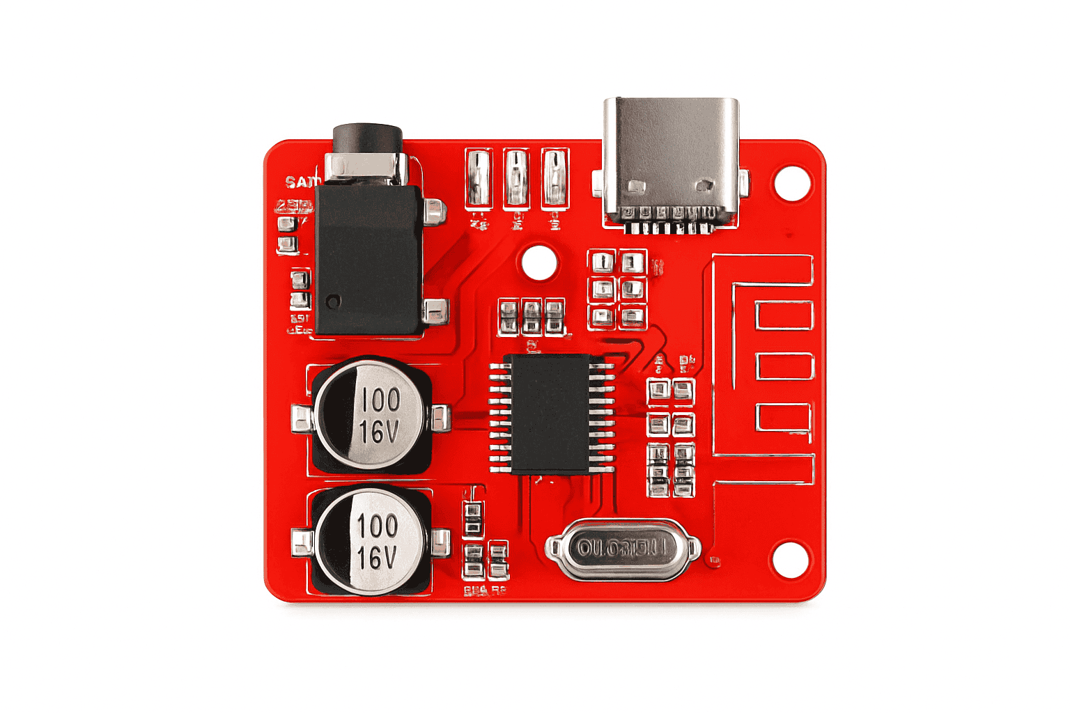 Wireless Bluetooth Audio Receiver Board BT5.1 DIY Module-Type-C