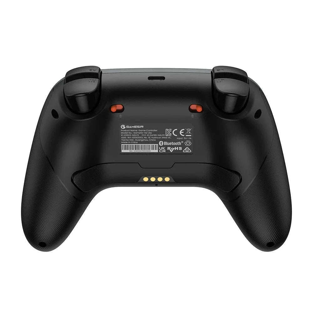 Wireless Bluetooth Game Controller with Hall Effect, 2 Back Buttons, 600mAh Battery-White Set / Russian Federation