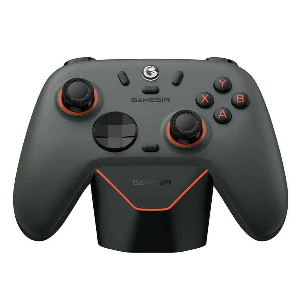 Wireless Bluetooth Game Controller with Hall Effect, 2 Back Buttons, 600mAh Battery-White Set / Russian Federation