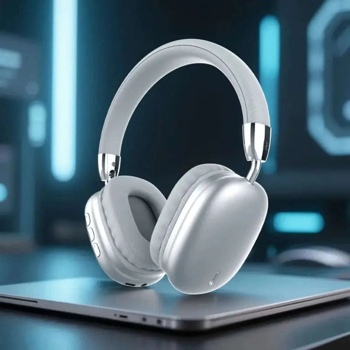 Wireless Bluetooth Headphones with ANC, Hi‑Res Audio & Foldable Design-Black / United States