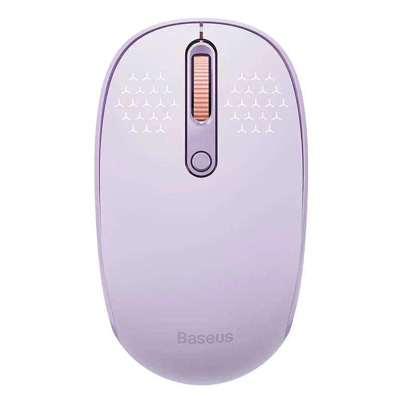 Wireless Bluetooth Mouse with Silent Click & Tri-Mode Connection-Black-BT and 2.4G
