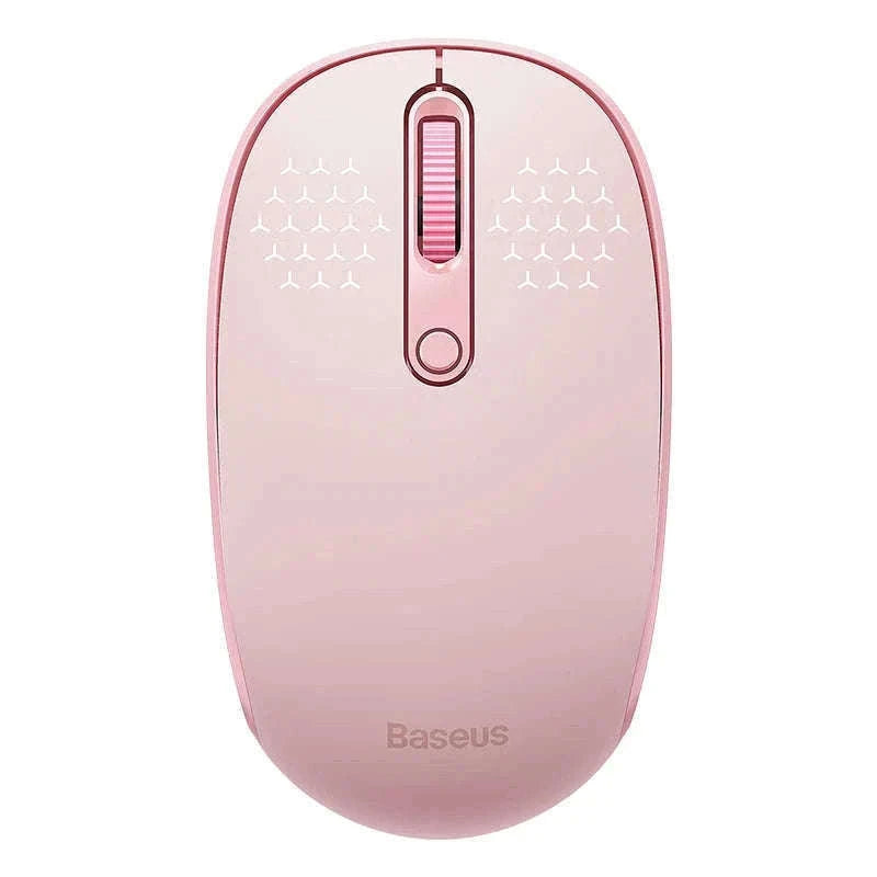 Wireless Bluetooth Mouse with Silent Click & Tri-Mode Connection-Black-BT and 2.4G