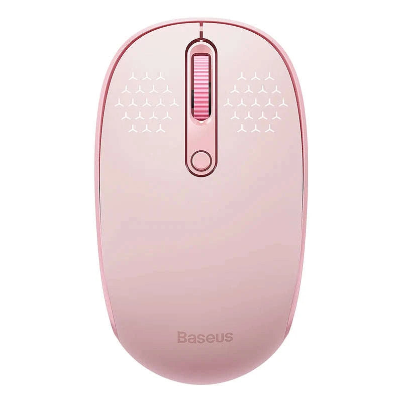 Wireless Bluetooth Mouse with Silent Click & Tri-Mode Connection-Black-BT and 2.4G