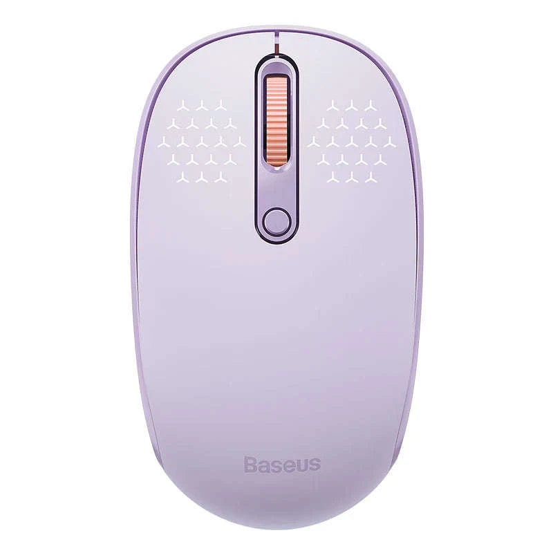 Wireless Bluetooth Mouse with Silent Click & Tri-Mode Connection-Black-BT and 2.4G