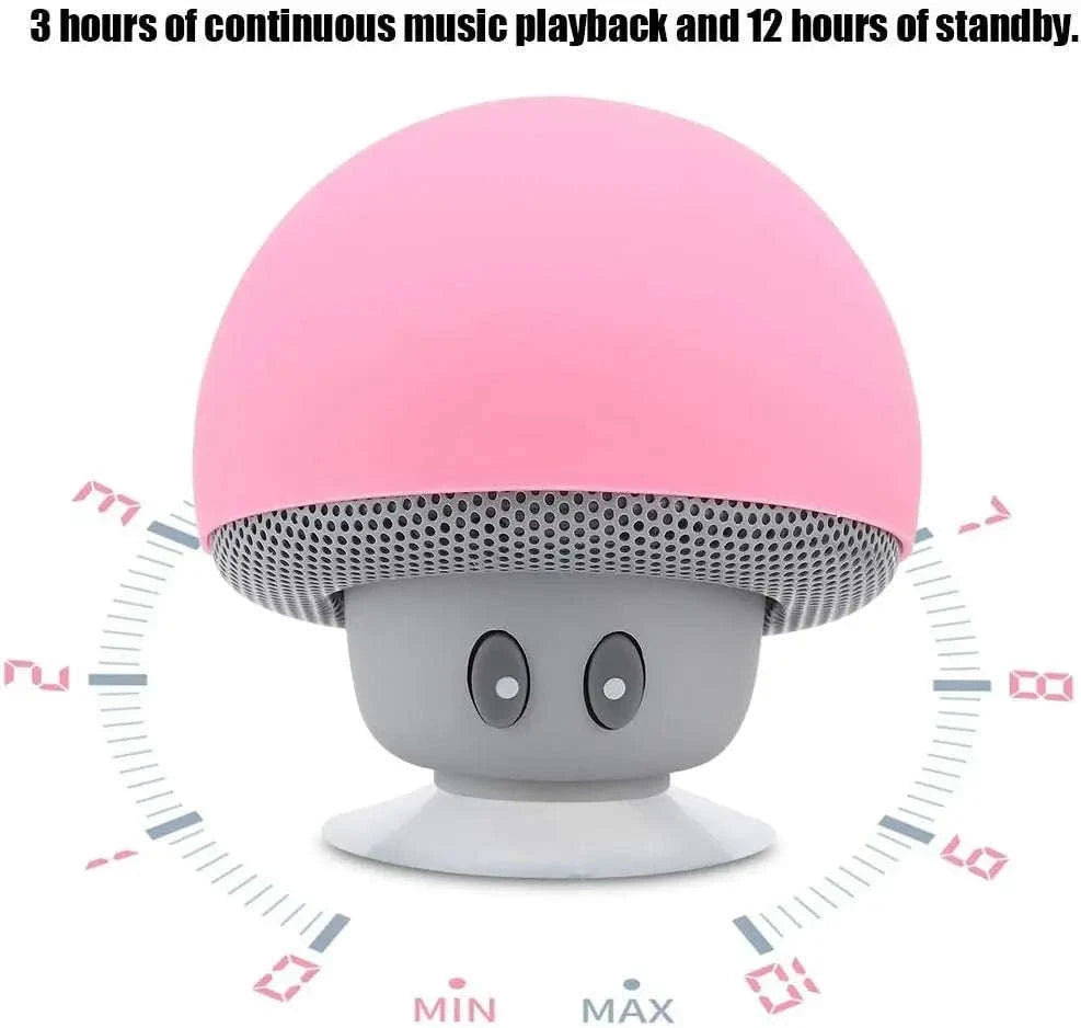Wireless Bluetooth Speaker with Suction Cup & 30ft Range-blue
