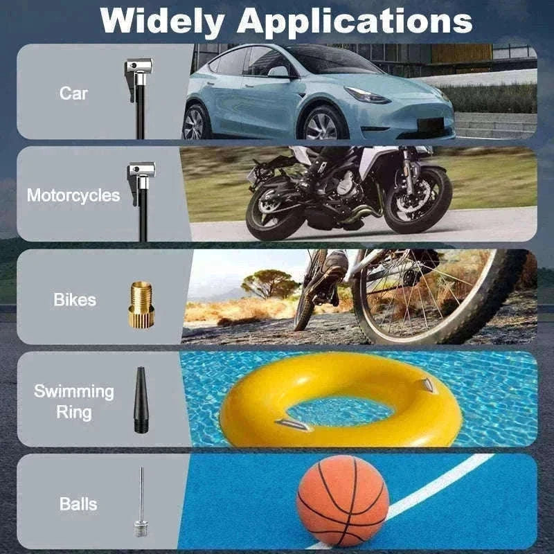 Wireless Car Air Pump Portable Tire Inflator with Display-Wireless / Battery Powered / spain
