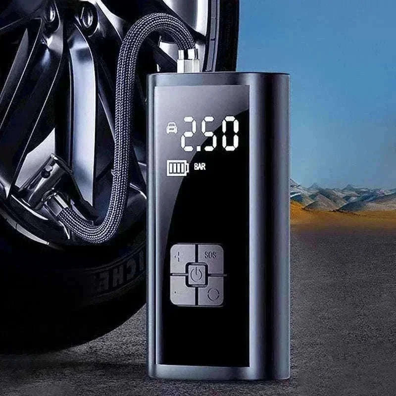 Wireless Car Air Pump Portable Tire Inflator with Display-Wireless / Battery Powered / spain