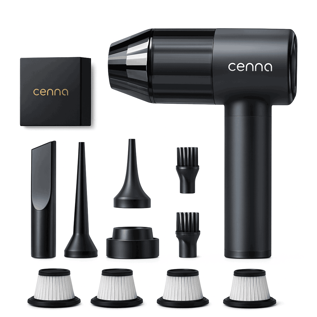 Wireless Car Vacuum Cleaner with Cordless Cleaning Power-Basic