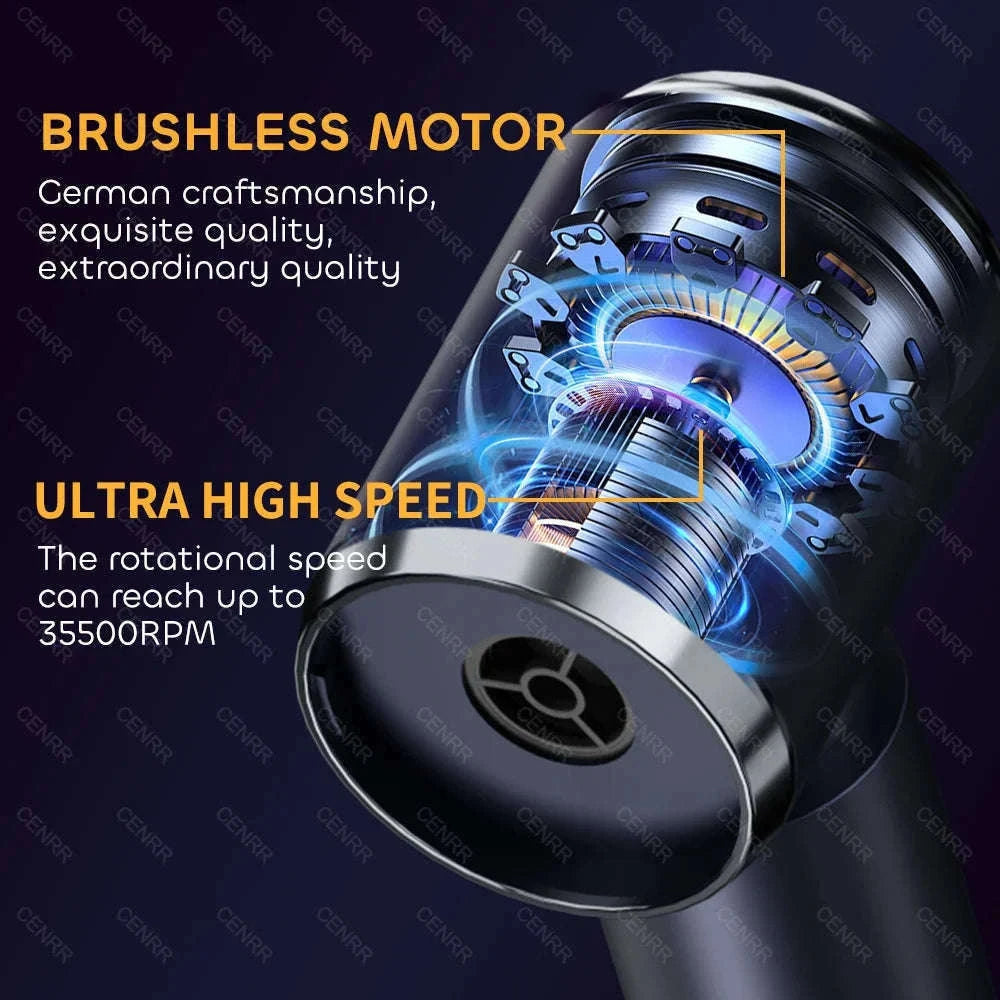 Wireless Car Vacuum Cleaner with Cordless Cleaning Power-Basic