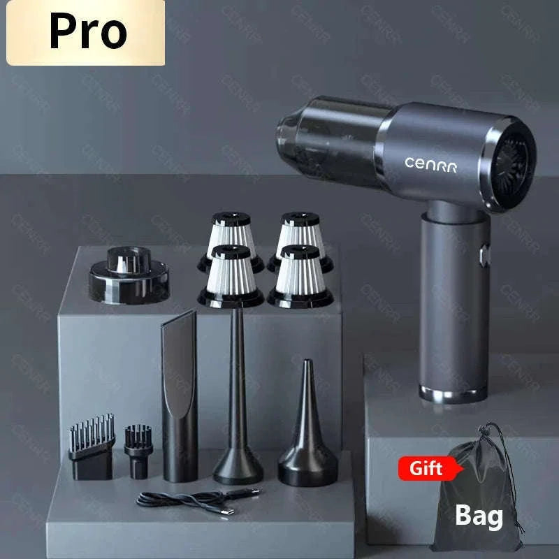 Wireless Car Vacuum Cleaner with Cordless Cleaning Power-Basic