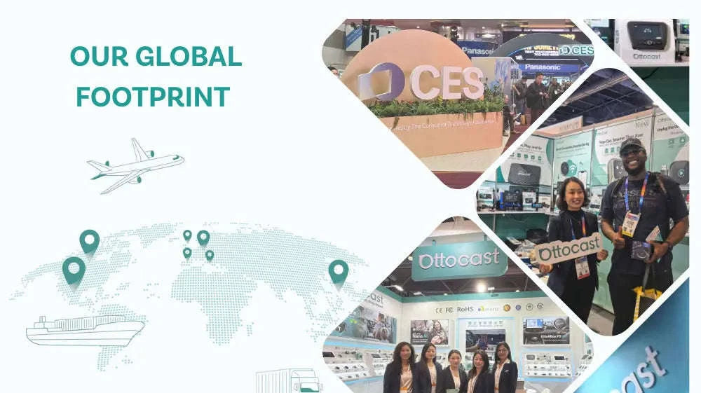 Wireless CarPlay Adapter with 1080P Baby Camera & Backseat Monitor-Cabin Care