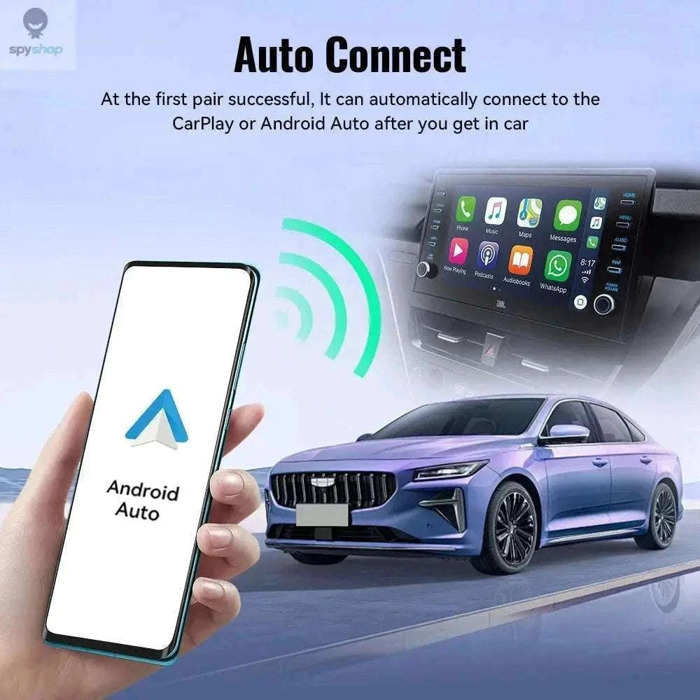 Wireless CarPlay & Android Auto Adapter for Nissan-2in1-A