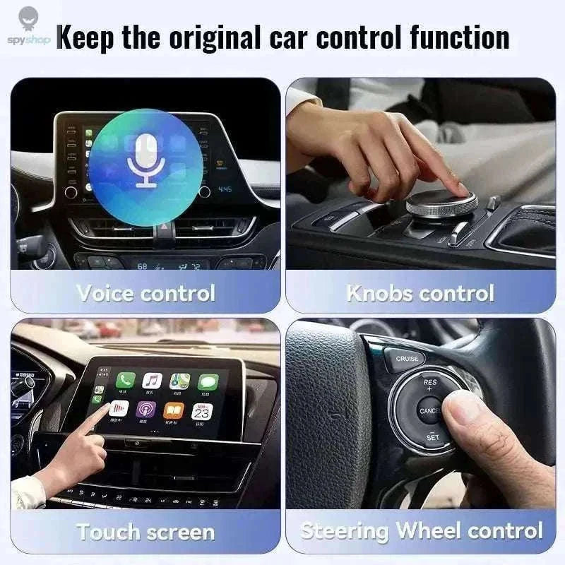 Wireless CarPlay & Android Auto Adapter for Nissan-2in1-A