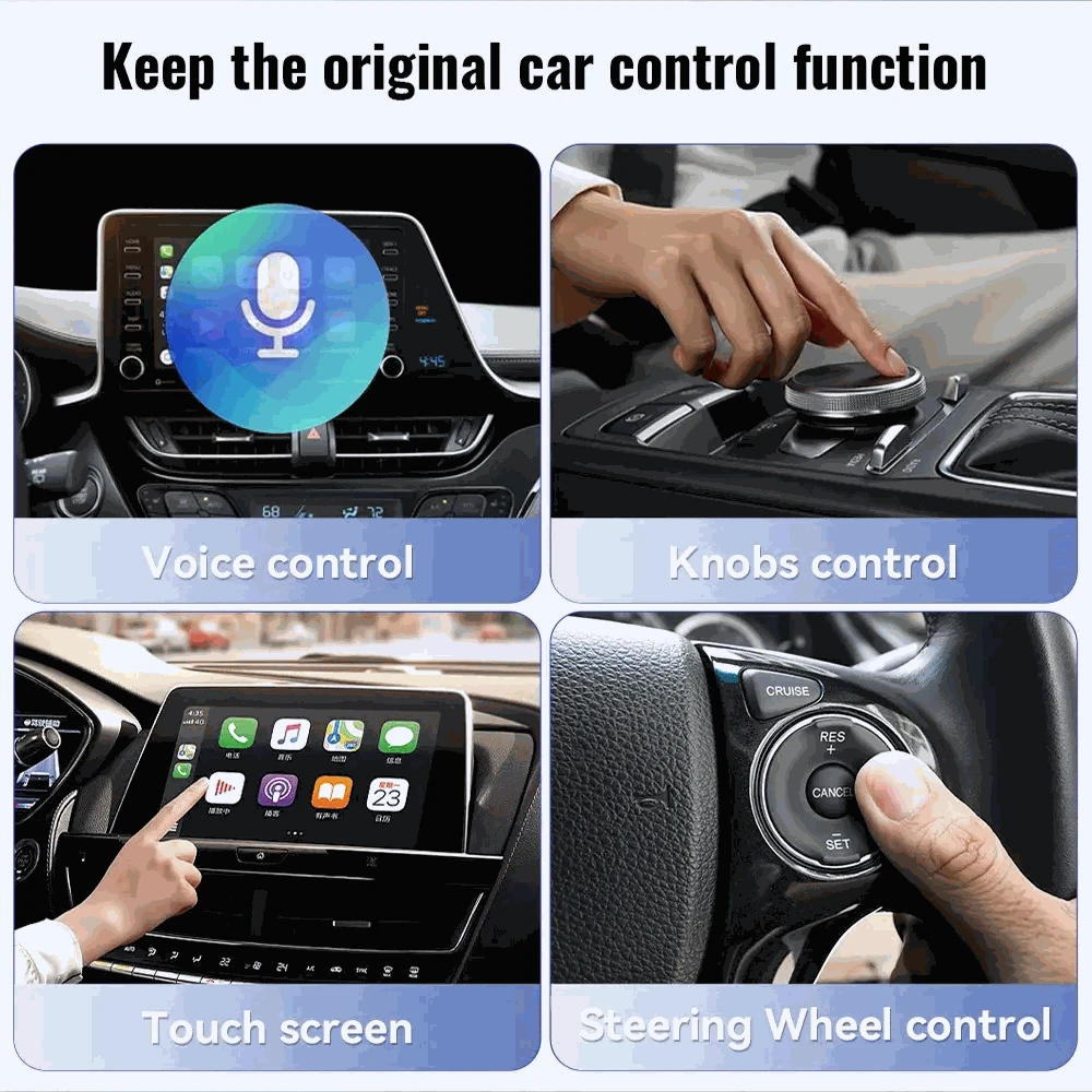 Wireless CarPlay & Android Auto Adapter for Nissan-carplay and auto