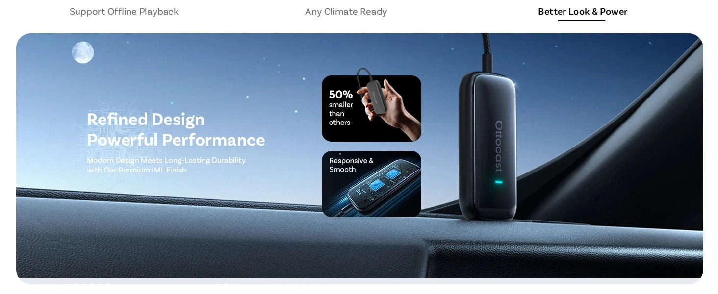 Wireless CarPlay & Android Auto AI Box with Streaming Apps for Cars-Play2Video Ultra