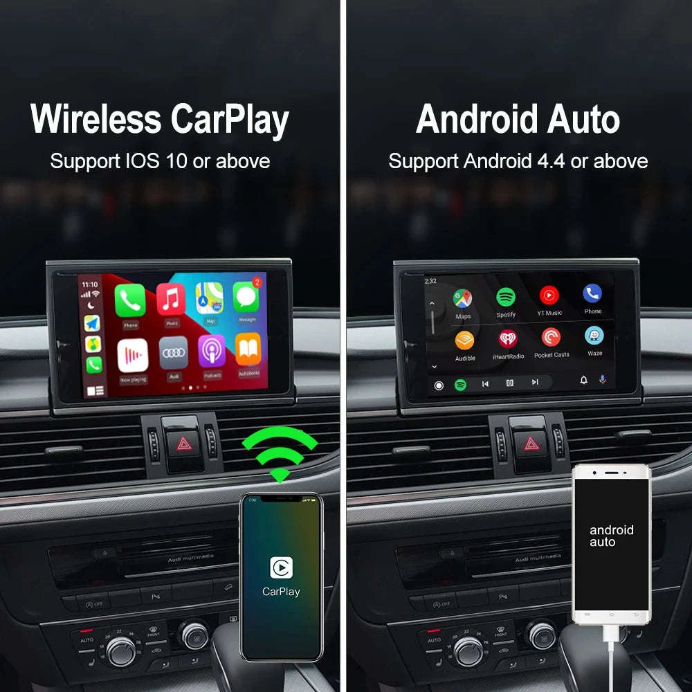 Wireless CarPlay & Android Auto USB Adapter for Android Head Units-CCPM MINI Black / spain