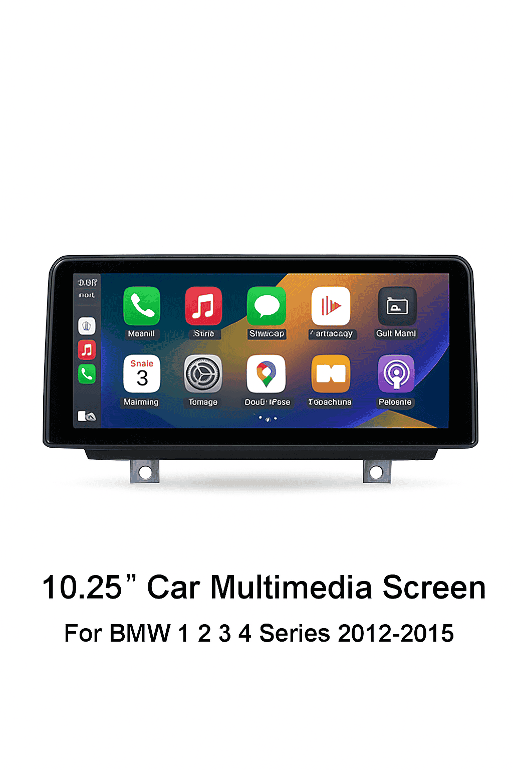 Wireless CarPlay Display for BMW 1, 2, 3 and 4 Series-12.3 RHD F30 NBT / UNITED KINGDOM