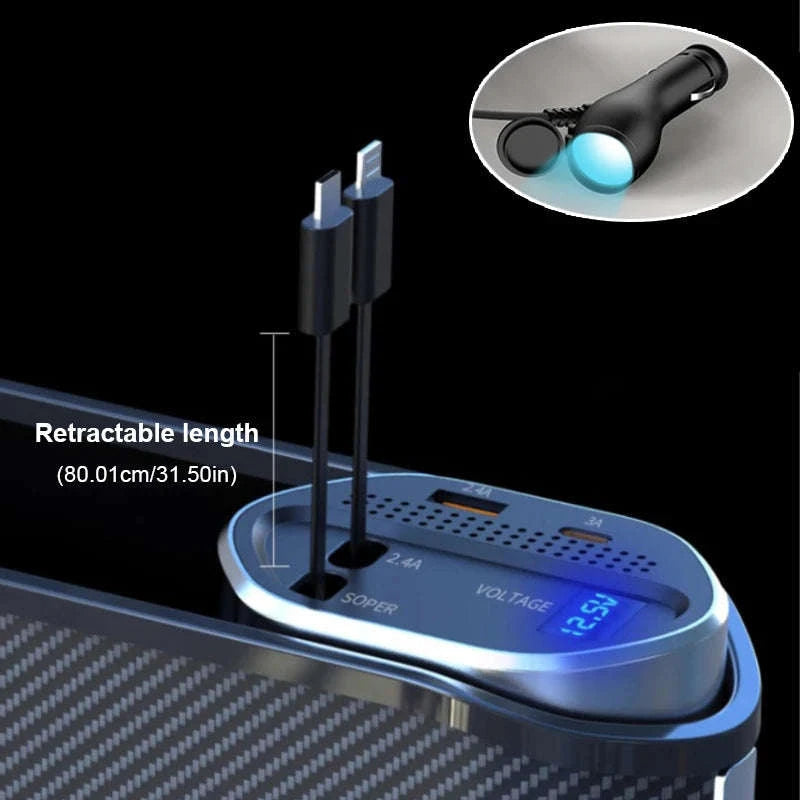 Wireless Charging Car Seat Gap Organizer-Wireless Charging