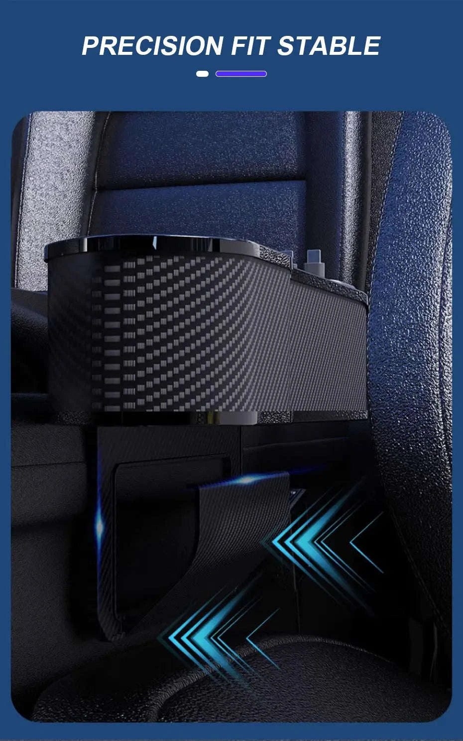 Wireless Charging Car Seat Gap Organizer-Wireless Charging