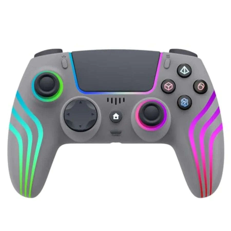 Wireless Controller with RGB Lighting for Console, PC and Mobile-United States / white