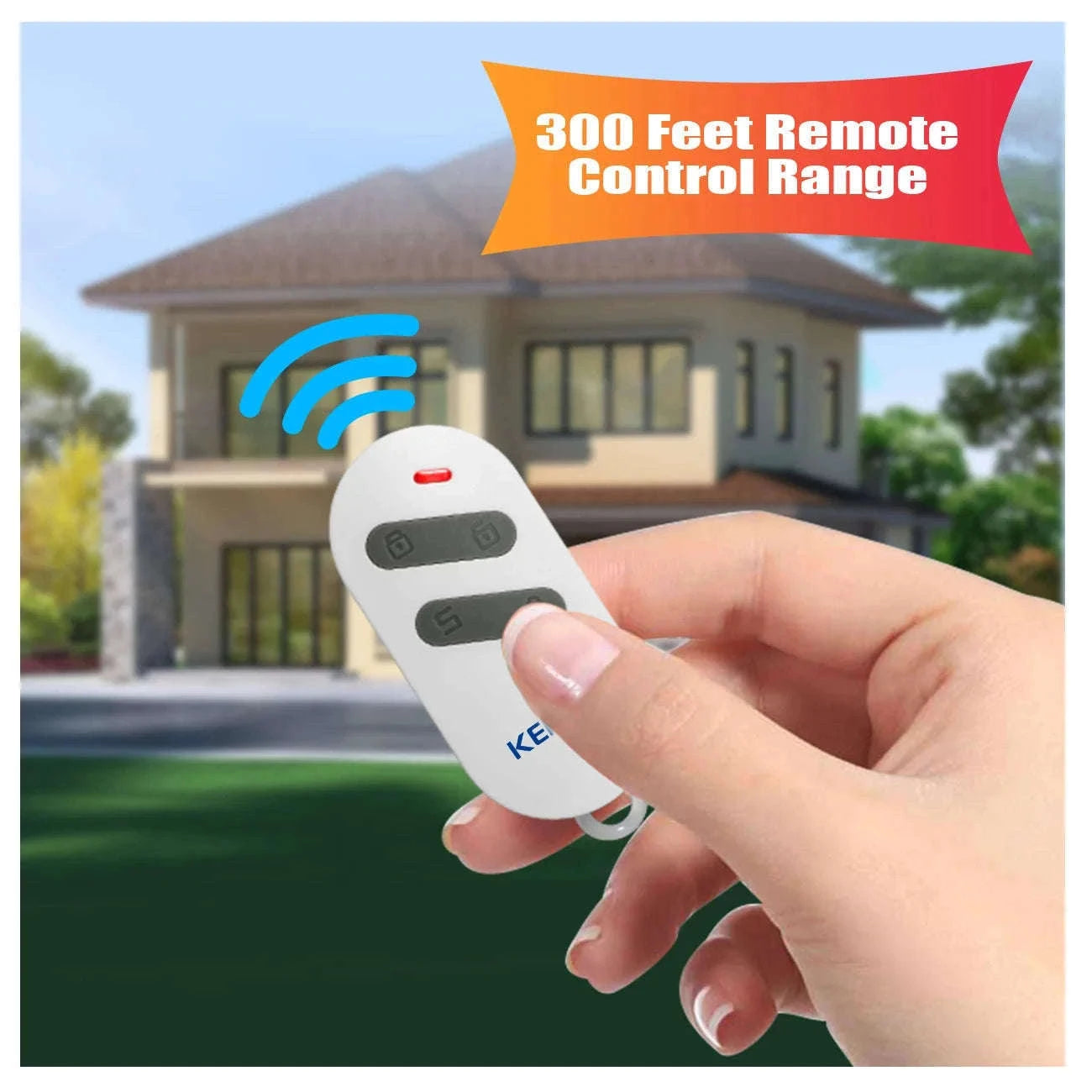 Wireless Door Window Magnetic Sensor Alarm with 120dB Siren-Alarm Kit 3 / CHINA
