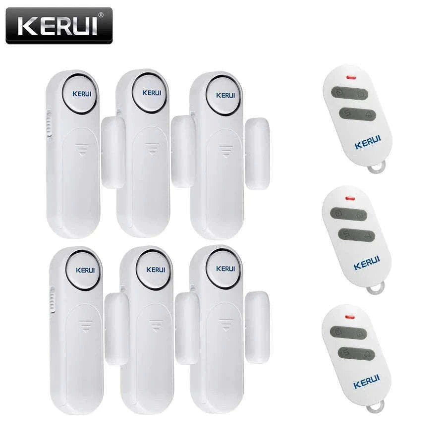 Wireless Door Window Magnetic Sensor Alarm with 120dB Siren-Alarm Kit 3 / CHINA