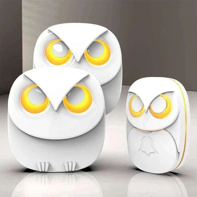 Wireless Doorbell with 300m Range, 35 Chimes & Waterproof Button-KIT2 / EU Plug / Poland